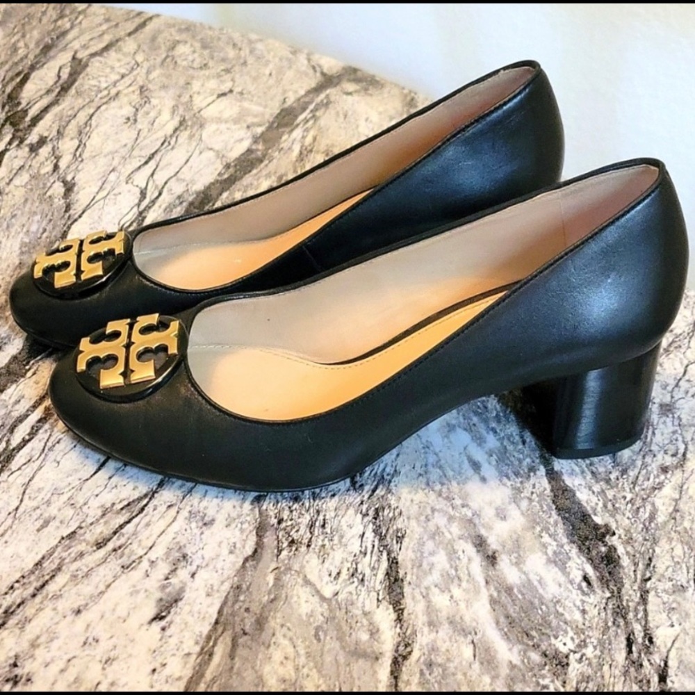 TORY BURCH HEELS-YOU ARE GOING TO LOVE. CUTE AND COMFORTABLE.  SIZE 6 1/2 - Picture 7 of 8